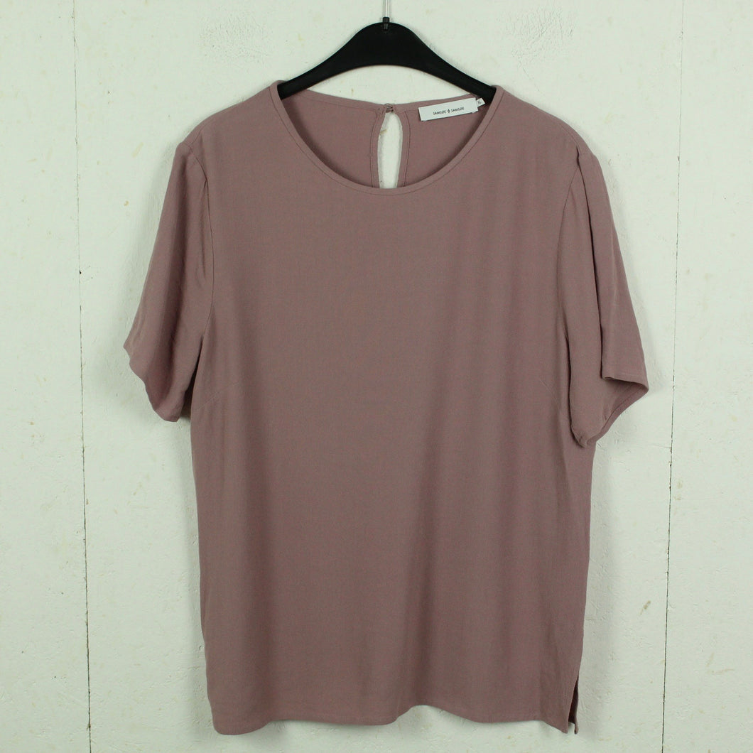 Second Hand SAMSOE SAMSOE Bluse Gr. XL rosa (*)