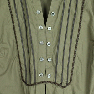 Second Hand DAY BIRGER ET MIKKELSEN Hemdblusenkleid Gr. 40 khaki Kleid (*)