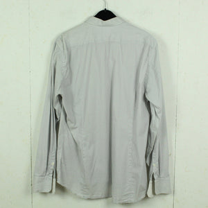 Second Hand FILIPPA K Hemd Gr. XL weiß blau gestreift Hemdbluse (*)