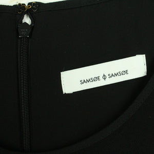 Second Hand SAMSOE SAMSOE Kleid Gr. L schwarz Langarmkleid (*)