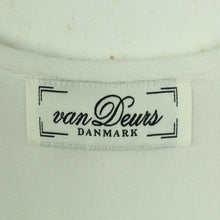 Laden Sie das Bild in den Galerie-Viewer, Second Hand VAN DEURS DANMARK Kleid Gr. 38 weiß Spitze (*)