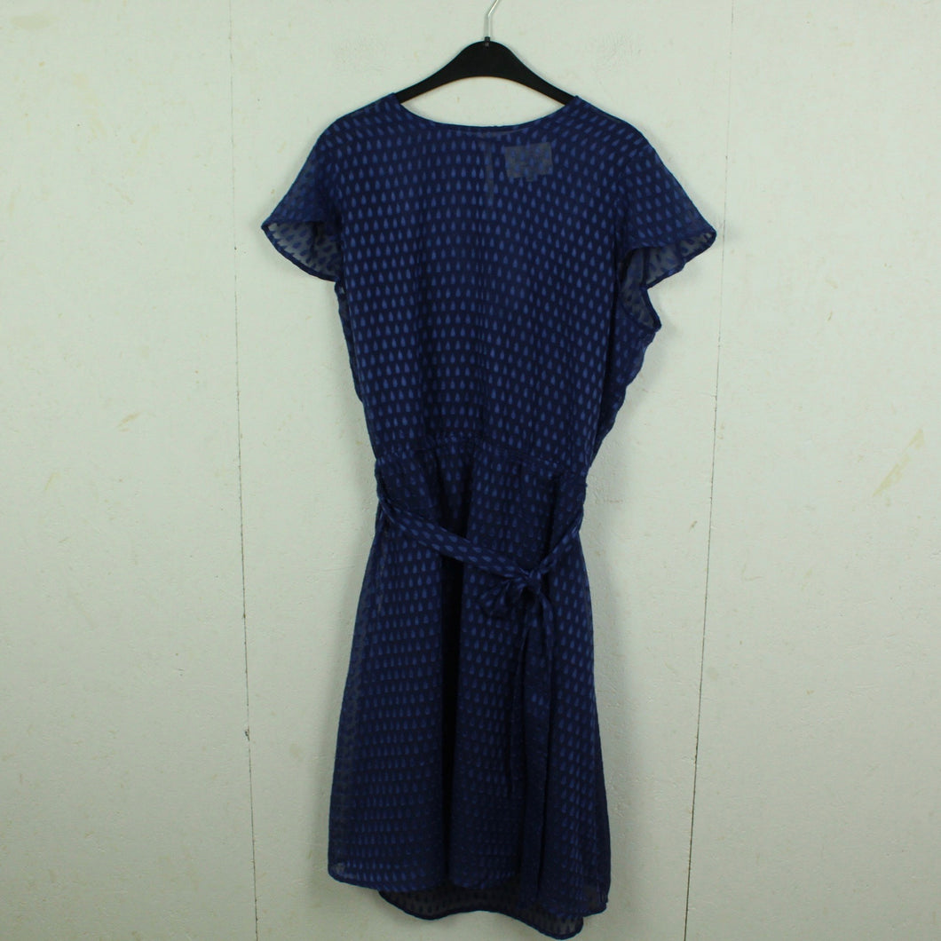 Second Hand LOLLYS LAUNDRY Midikleid Gr. M blau Kleid (*)