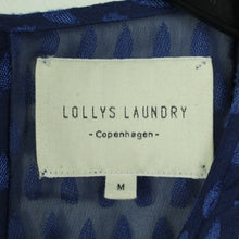 Laden Sie das Bild in den Galerie-Viewer, Second Hand LOLLYS LAUNDRY Midikleid Gr. M blau Kleid (*)