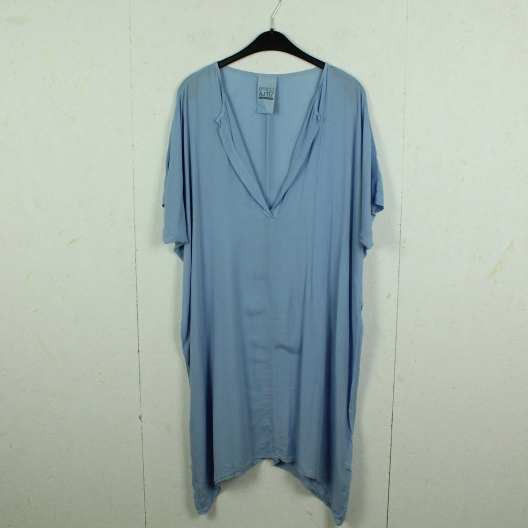 Second Hand AJ117 PROJECT Tunikakleid Gr. L hellblau Kleid oversized (*)