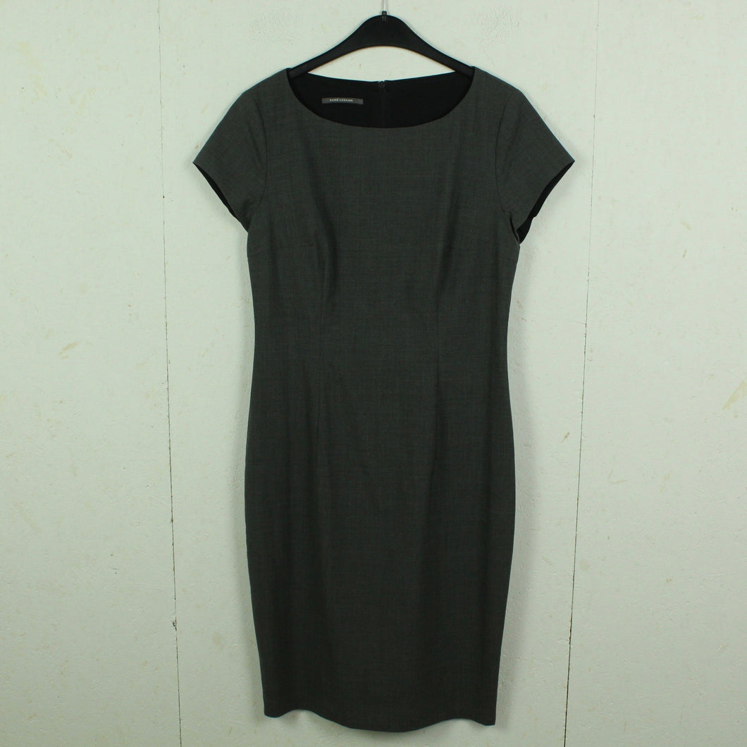 Second Hand RENE LEZARD Etuikleid Gr. 40 anthrazit Kleid (*)