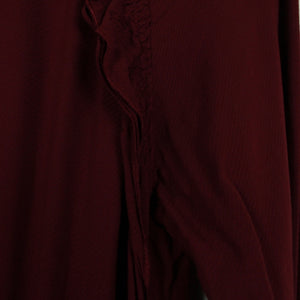 Second Hand SECOND FEMALE Kleid Gr. XS weinrot (*)