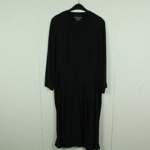 Second Hand BITTE KAI RAND Midikleid Gr. 38 schwarz Kleid langarm (*)