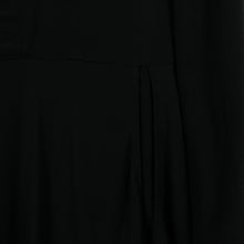 Laden Sie das Bild in den Galerie-Viewer, Second Hand BITTE KAI RAND Midikleid Gr. 38 schwarz Kleid langarm (*)
