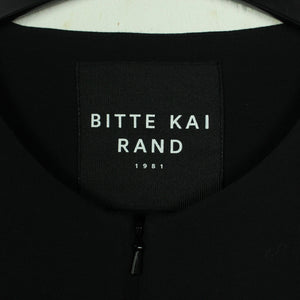 Second Hand BITTE KAI RAND Midikleid Gr. 38 schwarz Kleid langarm (*)