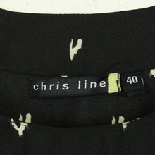 Laden Sie das Bild in den Galerie-Viewer, Second Hand CHRIS LINE Kleid Gr. 40 schwarz mehrfarbig Etuikleid (*)