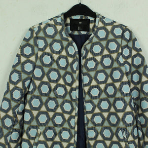 Second Hand H&M Mantel Gr. S mehrfarbig grafisch gemustert Übergangsmantel (*)