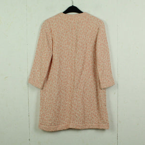 Second Hand ZARA Mantel Gr. XS rosa weiß Übergangamntel (*)