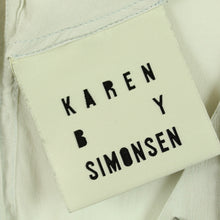 Laden Sie das Bild in den Galerie-Viewer, Second Hand KAREN BY SIMONSEN Seidentunika Gr. 36 greige Seide Tunika (*)