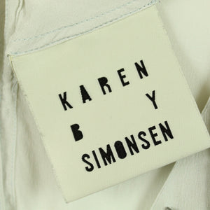 Second Hand KAREN BY SIMONSEN Seidentunika Gr. 36 greige Seide Tunika (*)