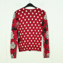 Laden Sie das Bild in den Galerie-Viewer, Second Hand TWIN-SET SIMONA BARBIERI Strickjacke Gr. XS mehrfarbig geblümt  (*)