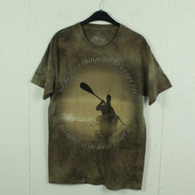 Laden Sie das Bild in den Galerie-Viewer, THE MOUNTAIN Vintage Batik T-Shirt Gr. M