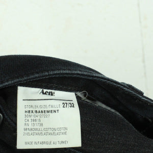 Second Hand ACNE Jeans Gr. 27 Mod. Hex/Basement blau (*)