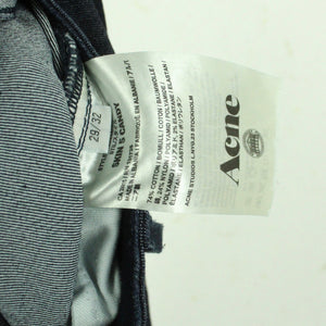 Second Hand ACNE STUDIOS Jeans Gr. 29/32 Mod. Skin 5 Candy dunkelblau (*)