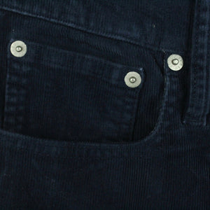 Second Hand J. CREW Cordhose Gr. 29 blau Mod. Vintage Straight Hose (*)