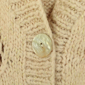 Second Hand BAUM UND PFERDGARTEN Cardigan Strickjacke Gr. S nude (*)