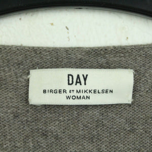 Second Hand DAY BIRGER ET MIKKELSEN Cardigan Strickjacke Gr. M taupe (*)