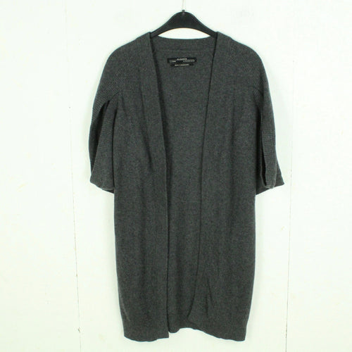 Second Hand ALL SAINTS Strickjacke Cardigan Gr. 38 grau Kaschmir (*)