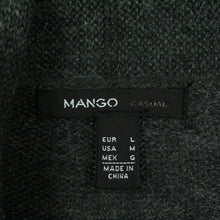 Laden Sie das Bild in den Galerie-Viewer, Second Hand MANGO Cardigan Strickjacke Gr. L grau (*)