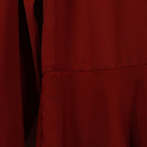 Second Hand ENVII Kleid Gr. S rot langarm aysmetrisch (*)