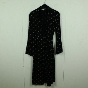 Second Hand HOUSE OF DAGMAR Wickelkleid Gr. S schwarz gemustert (*)