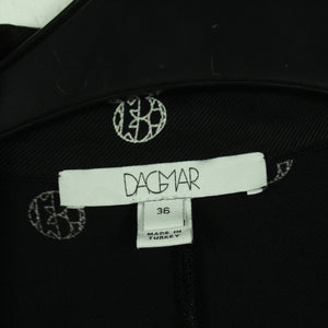 Second Hand HOUSE OF DAGMAR Wickelkleid Gr. S schwarz gemustert (*)