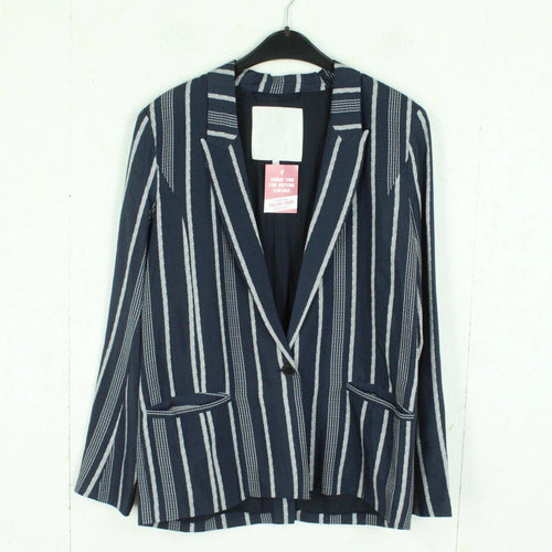 Second Hand IN WEAR Blazer Gr. 36 blau/weiß gestreift (*)