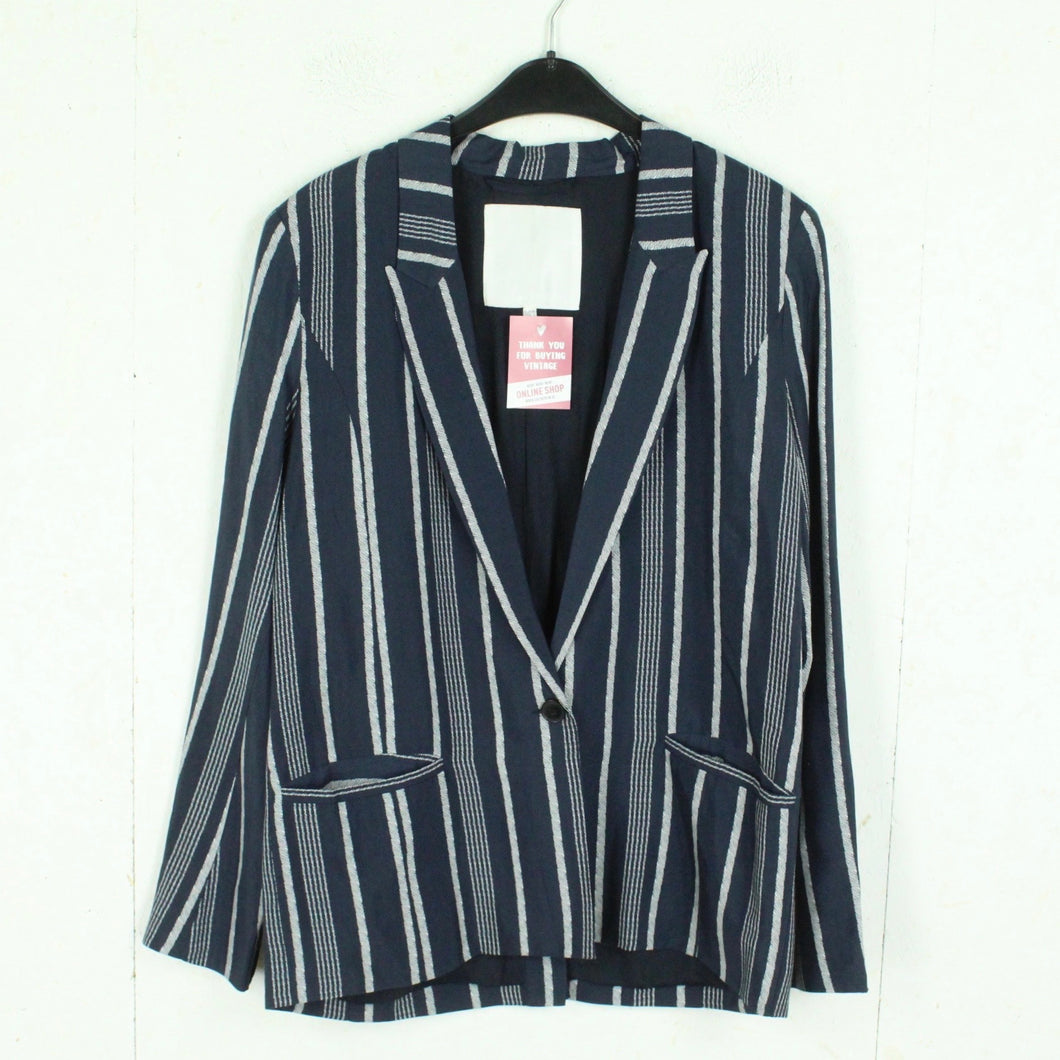 Second Hand IN WEAR Blazer Gr. 36 blau/weiß gestreift (*)