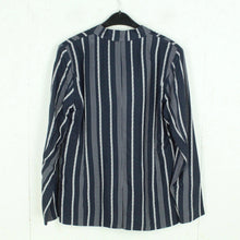 Laden Sie das Bild in den Galerie-Viewer, Second Hand IN WEAR Blazer Gr. 36 blau/weiß gestreift (*)