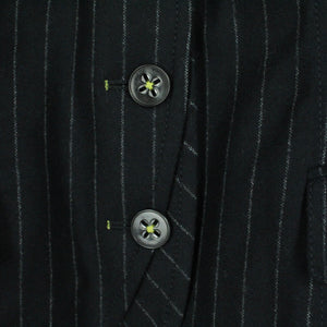 Second Hand LIQU Blazer Gr. 38 blau Nadelstreifen Jacke (*)
