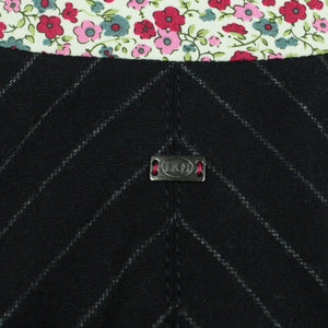 Second Hand LIQU Blazer Gr. 38 blau Nadelstreifen Jacke (*)