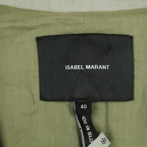 Second Hand ISABEL MARANT Blazer Gr. 38 (fr. Gr. 40) taupe Jacke (*)