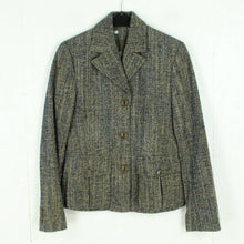 Laden Sie das Bild in den Galerie-Viewer, Second Hand SCHUMACHER Blazer Gr. S mehrfarbig meliert Jacke (*)