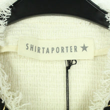 Laden Sie das Bild in den Galerie-Viewer, Second Hand SHIRTAPORTER Boucléjacke Gr. 36 (It. 42) weiß Jacke NEU (*)