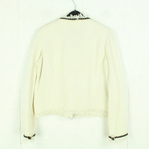Second Hand SHIRTAPORTER Boucléjacke Gr. 36 (It. 42) weiß Jacke NEU