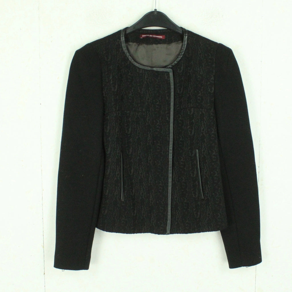 Second Hand COMPTOIR DES COTONNIERS Jacke Gr. 40 (dt. 38) schwarz