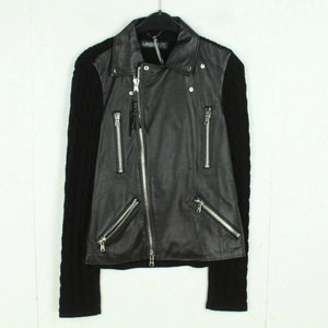 Second Hand AMBIENTE Lederjacke Gr. 38 schwarz Jacke NEU