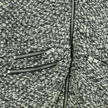Laden Sie das Bild in den Galerie-Viewer, Second Hand SECOND FEMALE Jacke Gr. XL schwarz weiß meliert (*)