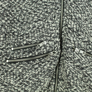 Second Hand SECOND FEMALE Jacke Gr. XL schwarz weiß meliert (*)