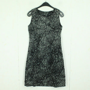 Vintage Samtkleid Gr. S mehrfarbig gemustert Kleid Samt