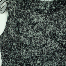 Laden Sie das Bild in den Galerie-Viewer, Vintage Samtkleid Gr. S mehrfarbig gemustert Kleid Samt