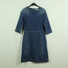 Laden Sie das Bild in den Galerie-Viewer, Second Hand CLOSED Jeanskleid Gr. XS blau Kleid 3/4-Arm (*)