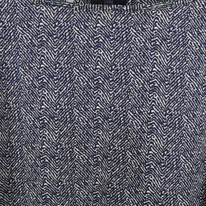 Second Hand BAUM UND PFERDGARTEN Kleid Gr. 38 blau weiß (*)