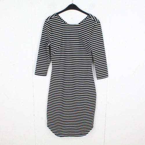 Second Hand THE FIFTH Kleid Gr. XL schwarz/weiß gestreift (*)