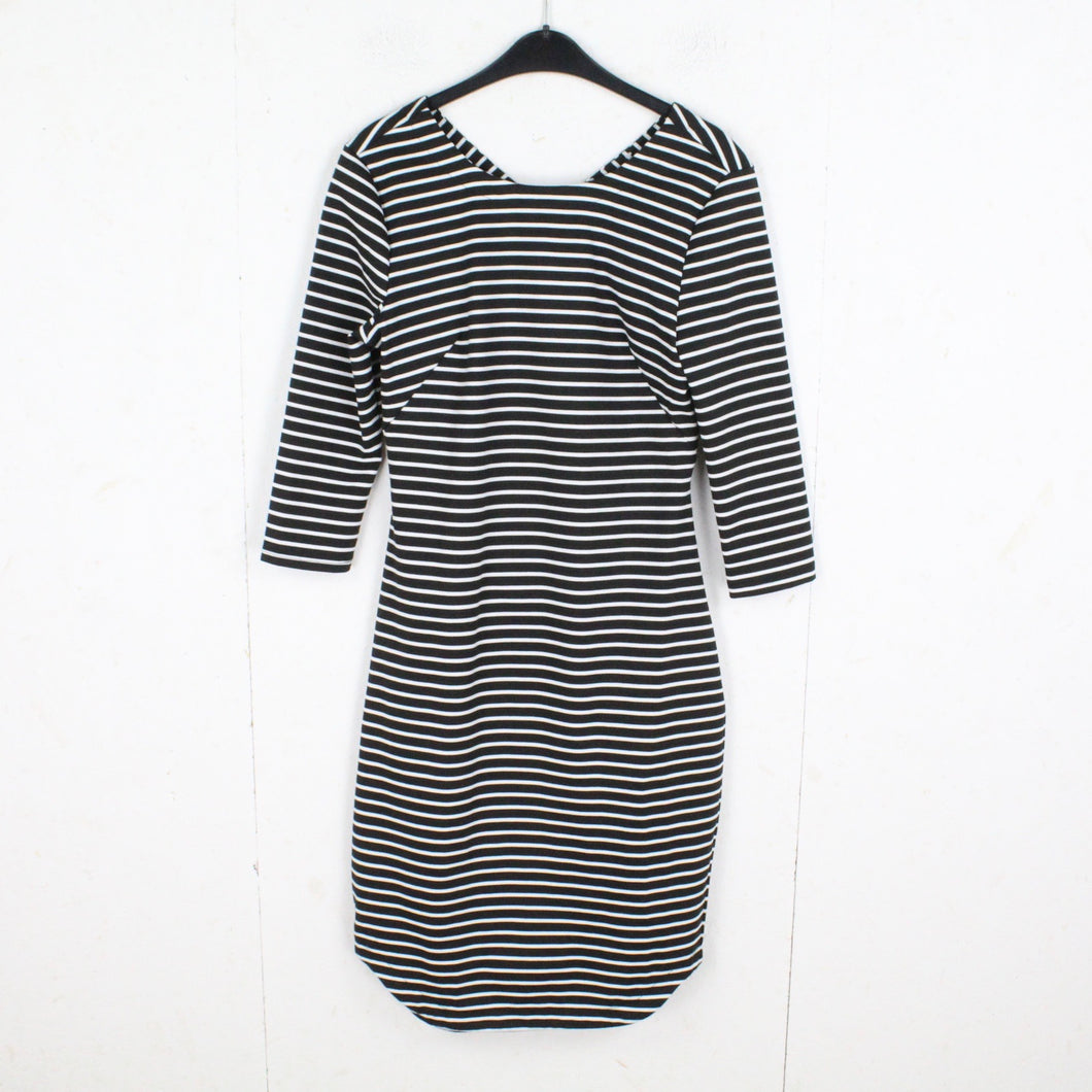 Second Hand THE FIFTH Kleid Gr. XL schwarz/weiß gestreift (*)