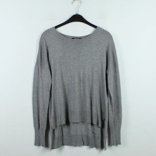 Second Hand NAVYBOOT Pullover Gr. XL grau uni mit Kaschmir (*)